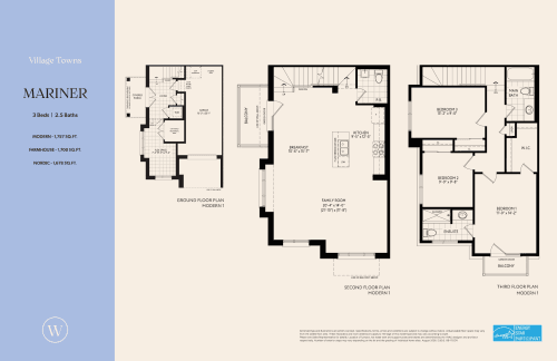 Mariner Corner (Village Towns) floor plan