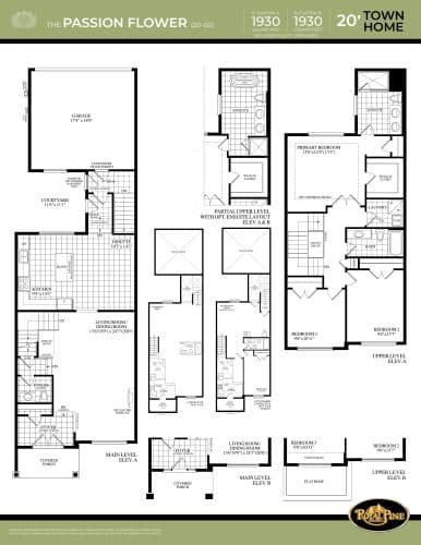 The Passion Flower floor plan