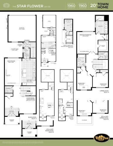 The Star Flower floor plan
